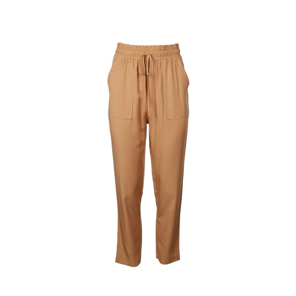 NEW LUSH paperbag pants in apricot